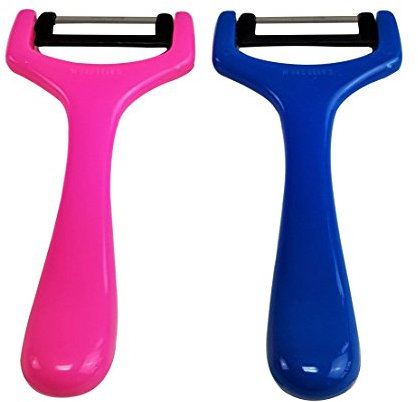 2 Stück SpargelschälerSolingen farbig sortiert