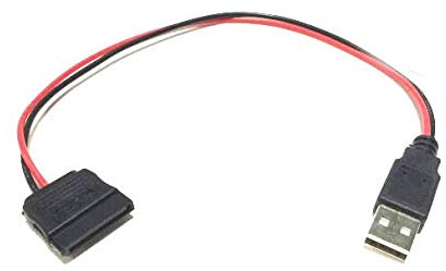 FCQLR pour USB to SATA Power Câble USB to 2.5 inch SATA Hard Disk Power Supply Câble USB to SATA Câble 0.2m