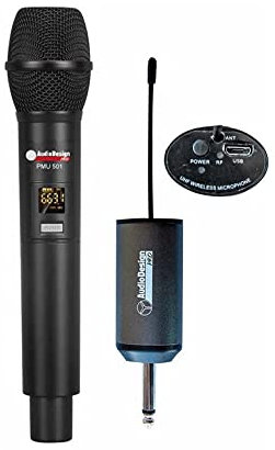 AUDIODESIGN PMU 501 MICROFONO A MANO GELATO WIRELESS