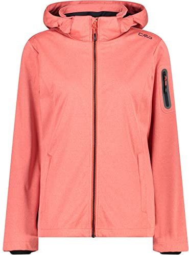 CMP Leichte Softshelljacke für Damen, Melange, Größe 40