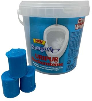 Uripur Bouquet Beckensteine für Urinale, WC Toilette usw. von Exclusiv Handel 1 kg
