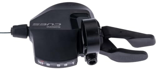 Shimano CUES SL-U6050 10-Fach Schalthebel, Black, One Size
