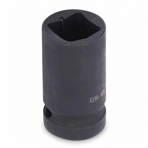 M24 Square Tap Socket, 1/2in Square Hole Socket with Port, Electric Wrench Tool Accessories, Tap Socket Set for Screw Extraction