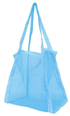 Bolsa de transporte portátil para juguetes de playa, bolsa de red de secado rápido, cómoda bolsa para actividades al aire libre y viajes