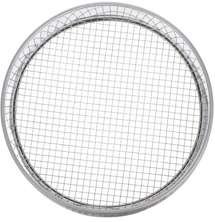 Happyyami Tamiz De Jardín De Acero Inoxidable para Tamizar Tierra Jardinería Patio Tamiz De Compost para Separar Roca y Tierra