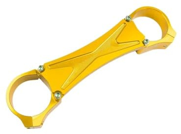 Amortiguador Motocicleta Horquilla Delantera Modificada Amortiguador Biela Barra Refuerzo Suspensión Delantera Placa Superior para Y&amaha XMAX300.(2)
