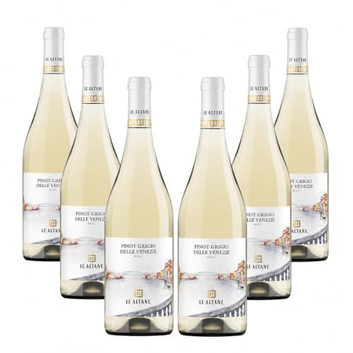 Le Altane Pinot Grigio delle Venezie DOC - Vino Bianco, 6 bottiglie