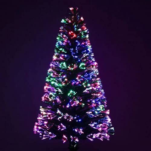 KAYNUR Fiber Optic Christmas Tree for Home Decoration, Artificial Christmas tree, (5FT MULTI)