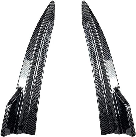 VIPOD Frontlippe Spoiler FüR BMW 3er G20 320i 325i 330i M-Sport 2019 2020 2021, Frontspoiler Protector Auto Car Splitter Wing FrontstoßStangenlippe Antikollision