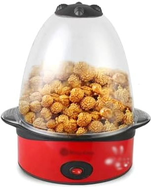 Palomitero Máquina de palomitas Mini máquina de palomitas de maíz de alta eficiencia, electrodomésticos, máquina for hacer aperitivos de cocina casera completamente automática Maquina Palomitas