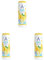 Astonish Shake & Fresh Carpet Freshener, Eliminates Odours, Lemon Sparkle, 350g (Pack of 3)