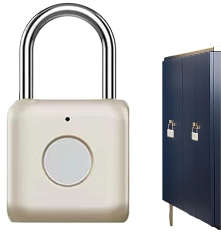Lucchetto intelligente con impronte digitali, blocco intelligente delle impronte digitali, lucchetto biometrico senza chiave, lucchetto intelligente con impronte digitali, blocco biometrico per