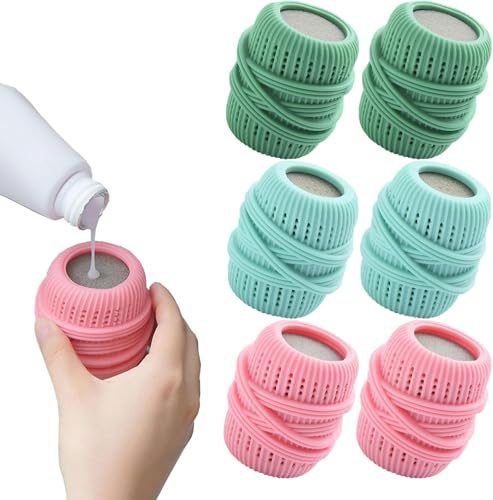 MavChanolia Downy Kugelspender für Weichspüler, Waschmittelkugel für Waschmaschine, Weichspülerkugel, wiederverwendbar, für Waschmaschine