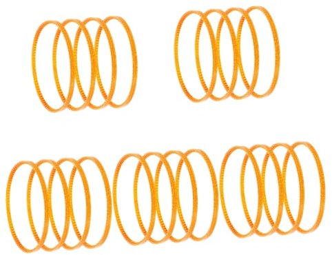 Homoyoyo 20pcs Cotton Candy Maker Belt Reusable Accessory for Indoor Candy Making Sturdy Plastic Belts for Sweet Machine Boys and Girls