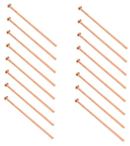 ULTECHNOVO 500 Clous de Soudure pour Réparation de Carrosserie, Fer Cuivré, 2mm, pour Pare-Chocs et Ateliers de Réparation Automobile