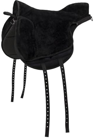 QHP - Bareback Pad Super Soft, Reitpad, Schwarz, Weich