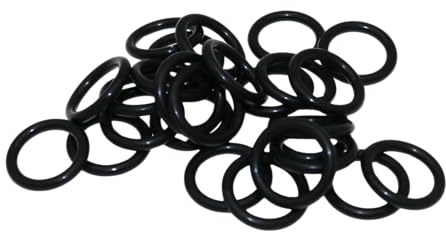 10x O-Ring Dichtung 7,65 × 1,78 mm EPDM 70 Shore A Schwarz – Normgröße BS011 / AS568-011 – für Sanitäranschlüsse und Rohrverbindungen – −45 bis +130 °C – Set mit 10 Stück