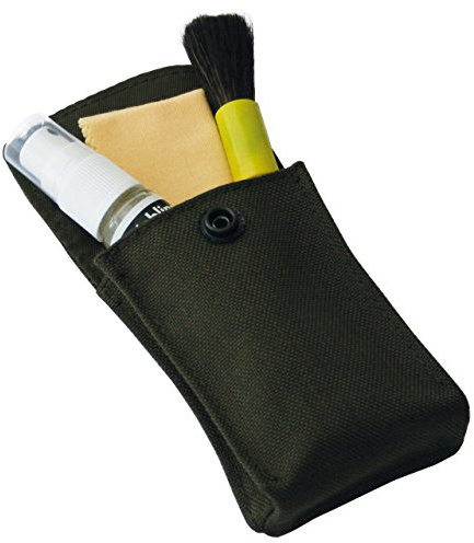 Niebling Waffenpflege Kamera Optik Zielfernrohr Fernglas Reinigungsset für Objektive Linsen inklusive Anti-Fog-Spray und Echthaarpinsel für Kameras Spiegelreflex Optiken und Brillen