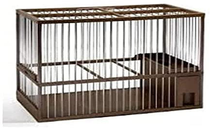 PIUMER - Gabbia di reclamo C2 marrone, con cassetto e griglia