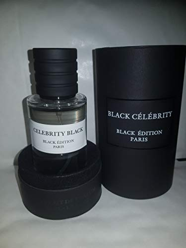Parfum Black Célébrity Collection Privée Black Edition eau de parfum long tenue made in france