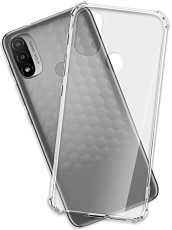 mtb more energy® Coque souple compatible avec Motorola Moto E20 (XT2155, 6,5'') – Coins renforcés – Protection de l'appareil photo – 1,5 mm en TPU – Coque de protection