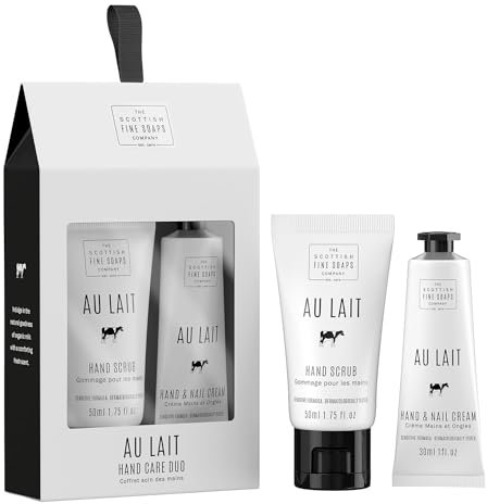 Scottish Fine Soaps Co Hand Care Duo Cream & Scrub Gift Set - Au Lait