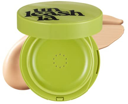 UNLEASHIA | SATIN- WEAR GESUND-GRÜN CUSHION (23W BISQUE)