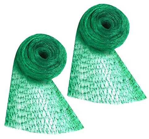 Netz,Vogelschutznetz,Teichnetz 4x10m,2 Stücke Polyethylen Schutznetz,Vogelnetz,Schützt Gemüse vor Vögeln