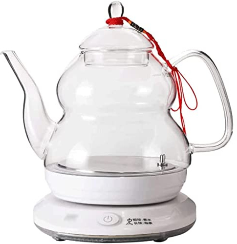 OLOTU Bouilloire Bouilloire électrique Facile à Nettoyer, Bouilloire en Verre Transparent, Chauffe-Eau avec poignée Ergonomique antidérapante Ergonomique