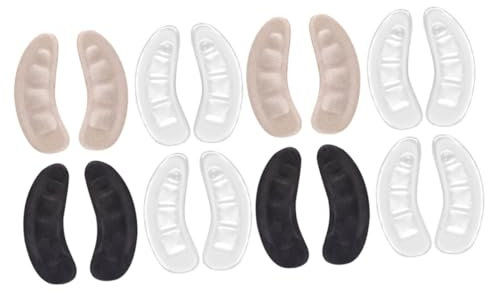 Healvian 2 Sets High Heel Inserts Gel Pads Für Schuhe Bequeme Fußpolster Für Absätze Rutschfeste Fersengriffe 4 Paar * 2