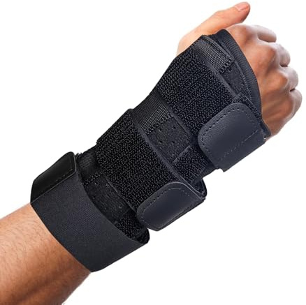 Baby Molove Karpaltunnel Handgelenkstütze,Handgelenkstütze mit Metall,Handgelenk Bandagen,Zur Linderung von Tendinitis Arthritis Schmerzen im Karpaltunnel(Rechte Hand)