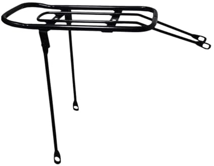 JISADER Kinder Fahrrad Gepäckträger Hinten Fahrrad Gepäckträger Packtaschen Heavy Duty Rücksitz Stahl Fahrrad Gepäckträger für Rennräder, 39cmx13.5cmx29cm