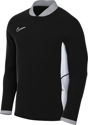 Nike Dri-Fit Academy 25 Track Fotbollsjacka för män, Black/Wolf Grey/White/White, XL