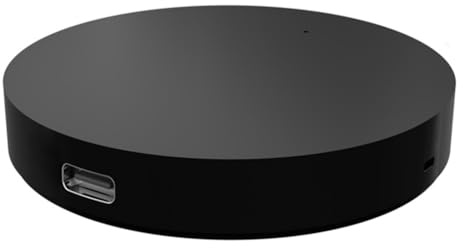iFutniew Tuya Télécommande WiFi IR pour Smart Home TV DVD AUD Air conditionné Commande vocale Fonctionne avec Home