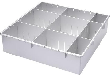 Cake Pan - 1-12 Inch Cake Tin | Rectangular Cake Mold | Cake Mousse Pastry Bakeware Mousse Baking Tool with Dividers for Making Brownies and Cake
