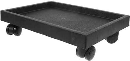 NULYLU Bandeja para Macetas con Ruedas Soporte Móvil para Interior y Exterior Protege