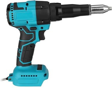 Pistola de Clavos, Pistola Remachadora Eléctrica Sin Escobillas De 18V, Herramientas Eléctricas LED For Batería, Tuerca De Remache Sin Escobillas, Pistola For Tuercas De Remaches Inalámbrica De 2,4-4,