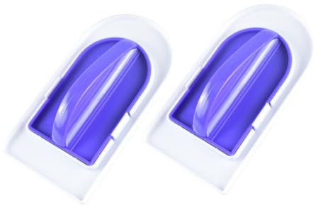 POPETPOP 2pezzi Spatole Per Torte Raschietto Professionale Per Decorare Smoothing Fondant e Accessori Per Facile Da Pulire e Rimovibile