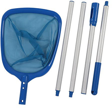 Kaisudiap, Red de Skimmer de Piscina, para Piscinas, bañeras de hidromasaje, spas, Fuentes, Red de Limpieza de Piscinas de Gran Capacidad Profesional, Servicio Pesado, Malla Fina,