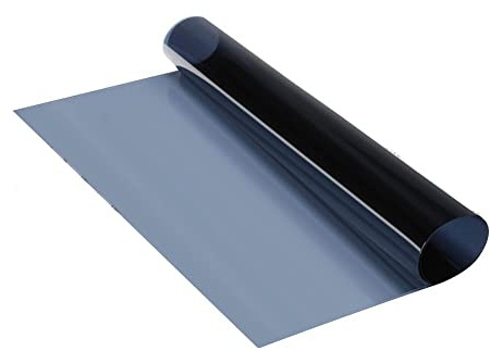 Foliatec FO16600 Solarfolie, zugelassen, Midnight Reflex-Licht, UV/Heat Protection, Film, 76 x 300 cm, Schwarz