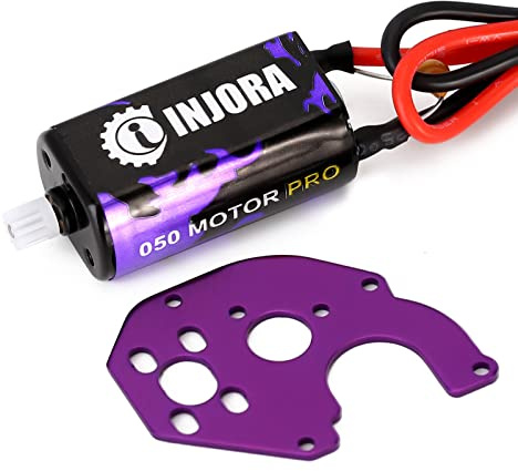 INJORA 050 Pro Brushed Motor 50T with Support for SCX24 1:24 RC Crawler