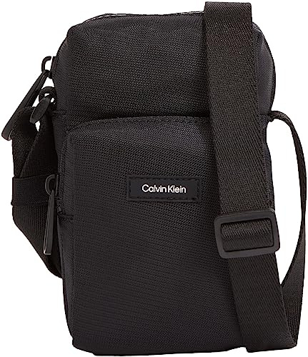 Calvin Klein Herren Umhängetasche Reporter Klein, Schwarz (Ck Black), Onesize