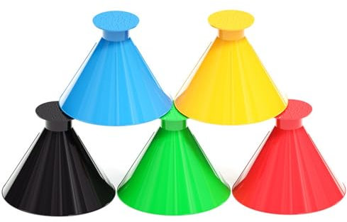 5 Stücke Magischer Auto Eiskratzer Magischer Auto Eiskratzer Mit Trichter Schneeschaufel Entfernen Schnee Magischer Schneeräumung Effektiver Autos Ice Scraper Car Windscreen