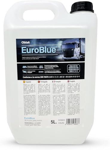 AdBlue - Aditivo Solución Urea para SCR Tratamiento de Gases de Escape para Vehículos Diesel (5 litros)
