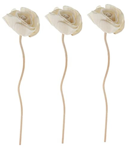 RORPOIR Diffusorstäbchen 3er-Pack Diffusorstäbchen Mit Blumen Diffusoren Nachfüllpackungen Für Diffusoren Mit Getrockneten Blumen