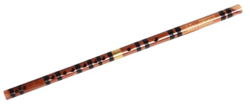 ifundom Holzflöte für Schüler und Anfänger Leichte Tragbare Chinesische Querflöte mit Messing und Simuliertem Horn Traditionelle Bambusflöte im F-ton für Einsteiger