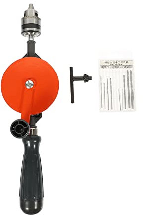 Housoutil Taladro De Mano Herramienta De Perforación Manual Resistente y Duradero