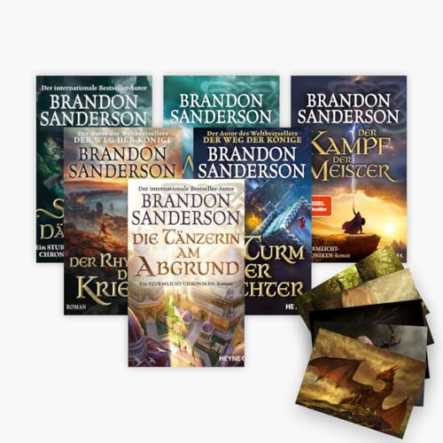 Die Sturmlicht-Chroniken Band 7-12 plus 1 exklusives Postkartenset