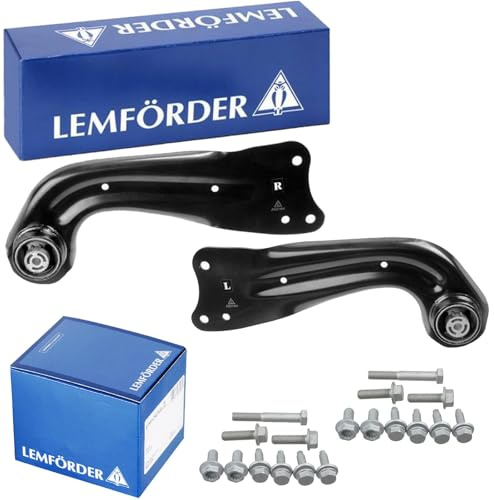 2xLEMFÖRDER Querlenker+Schraubensatz hinten | 37016 01+37017 01 passend für Golf 5+6 A3