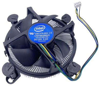 Enfriador de CPU CNFN8286U2 for I3 I5 I7 Socket 1150 1151 1155 1156 C0155 0.2A 12V Z33 ventilador de CPU E97379-003 ventilador de refrigeración, piezas de refrigerador
